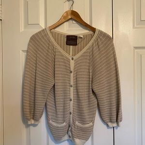 Unique cardigan from Anthropologie